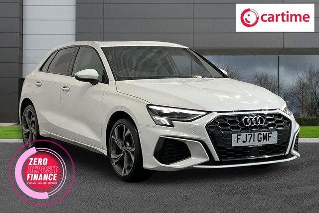 2021 Audi A3 1.4 TFSIe 45 S line Competition Sportback 5dr Petrol Plug-in Hybrid S Tronic Euro 6 (s/s) 13kWh (245 ps) Comfort And Sound Package, Black Styling Pack, Audi Smartphone Interface, 18In Alloys, Electric Door Mirrors 2021 photo