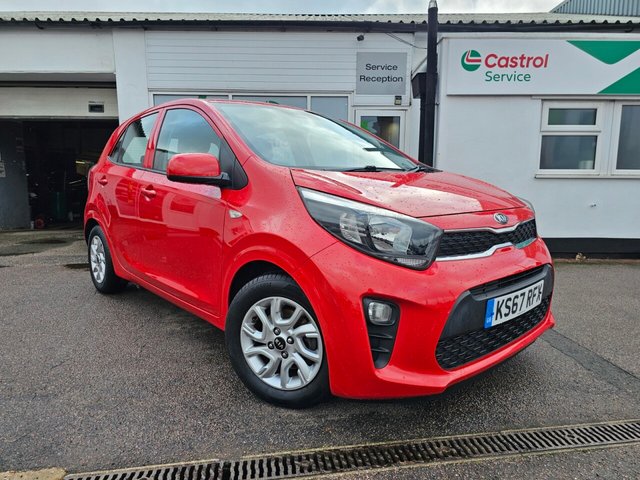 2017 67 Kia Picanto 1.0 2 Hatchback 5dr Petrol Manual Euro 6 (66 bhp)