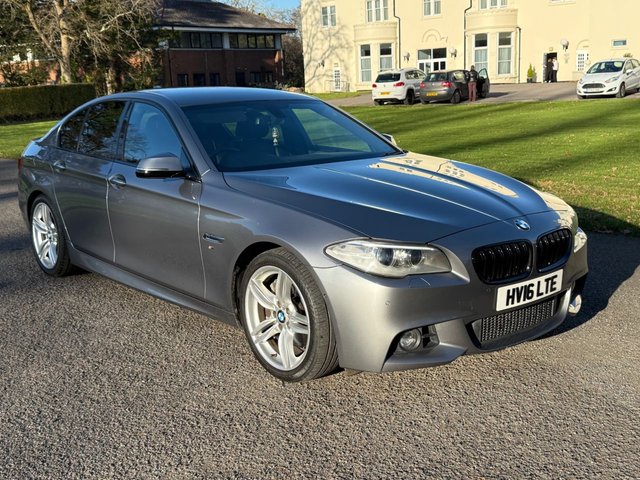 2016 BMW 5 SERIES 3.0 535I M SPORT SALOON 4DR PETROL AUTO EURO 6 S S... photo