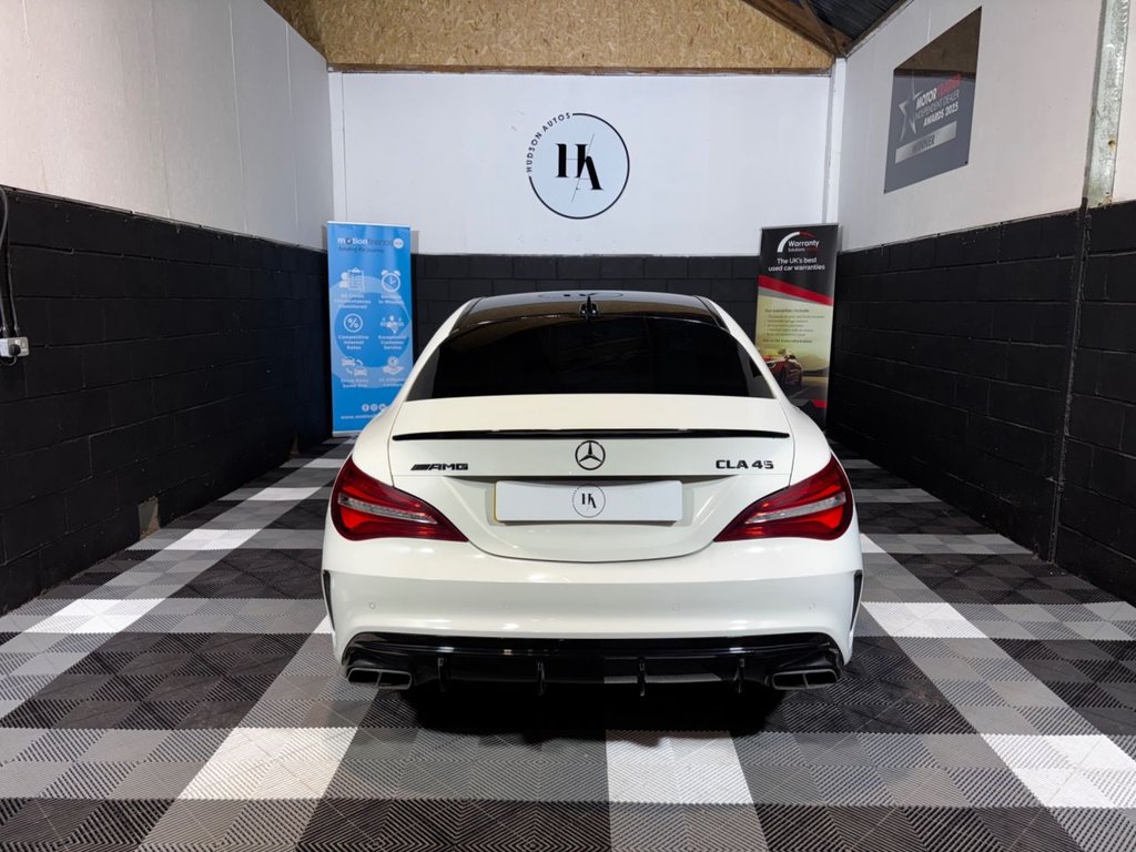 USED 2017 67 MERCEDES-BENZ CLA 2.0 CLA45 AMG Coupe 4dr Petrol SpdS DCT 4MATIC Euro 6 (s/s) (381 ps) 