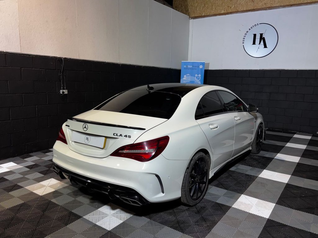 USED 2017 67 MERCEDES-BENZ CLA 2.0 CLA45 AMG Coupe 4dr Petrol SpdS DCT 4MATIC Euro 6 (s/s) (381 ps) 