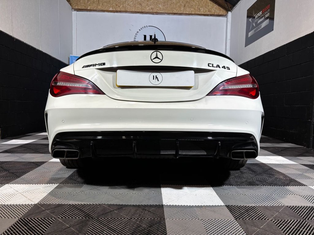USED 2017 67 MERCEDES-BENZ CLA 2.0 CLA45 AMG Coupe 4dr Petrol SpdS DCT 4MATIC Euro 6 (s/s) (381 ps) 