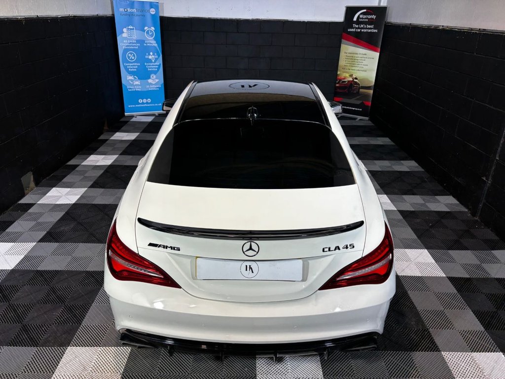 USED 2017 67 MERCEDES-BENZ CLA 2.0 CLA45 AMG Coupe 4dr Petrol SpdS DCT 4MATIC Euro 6 (s/s) (381 ps) 