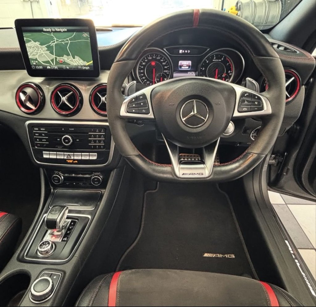USED 2017 67 MERCEDES-BENZ CLA 2.0 CLA45 AMG Coupe 4dr Petrol SpdS DCT 4MATIC Euro 6 (s/s) (381 ps) 