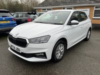 USED 2024 74 SKODA FABIA 1.0 TSI SE Comfort Hatchback 5dr Petrol Manual Euro 6 (s/s) (116 ps) 1 Owner -  Apple CarPlay & Android Auto, Bluetooth Hands-Free & Audio Streaming, Cruise Control with Speed Limiter, Air Conditioning, Rear Parking Sensors, Lane Assist.