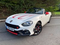 USED 2018 18 ABARTH 124 SPIDER 1.4 MultiAir Convertible 2dr Petrol Manual Euro 6 (170 ps) ABARTH DEMONSTRATOR PLUS ONE OWNER - ONLY 4,000 MILES FROM NEW - 6 SPEED MANUAL - TOUCH SCREEN MEDIA