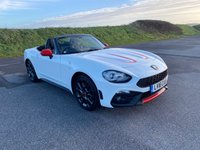 USED 2018 18 ABARTH 124 SPIDER 1.4 MultiAir Convertible 2dr Petrol Manual Euro 6 (170 ps) ABARTH DEMONSTRATOR PLUS ONE OWNER - ONLY 4,000 MILES FROM NEW - 6 SPEED MANUAL - TOUCH SCREEN MEDIA