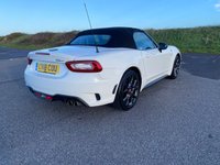 USED 2018 18 ABARTH 124 SPIDER 1.4 MultiAir Convertible 2dr Petrol Manual Euro 6 (170 ps) ABARTH DEMONSTRATOR PLUS ONE OWNER - ONLY 4,000 MILES FROM NEW - 6 SPEED MANUAL - TOUCH SCREEN MEDIA