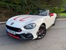 USED 2018 18 ABARTH 124 SPIDER 1.4 MultiAir Convertible 2dr Petrol Manual Euro 6 (170 ps) ABARTH DEMONSTRATOR PLUS ONE OWNER - ONLY 4,000 MILES FROM NEW - 6 SPEED MANUAL - TOUCH SCREEN MEDIA