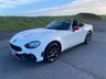 USED 2018 18 ABARTH 124 SPIDER 1.4 MultiAir Convertible 2dr Petrol Manual Euro 6 (170 ps) ABARTH DEMONSTRATOR PLUS ONE OWNER - ONLY 4,000 MILES FROM NEW - 6 SPEED MANUAL - TOUCH SCREEN MEDIA