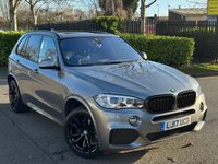 USED 2017 17 BMW X5 3.0 30d M Sport SUV 5dr Diesel Auto xDrive Euro 6 (s/s) (258 ps) ULEZ+PAN RF+LTHR+NAV+2FMR+HTDS+PC