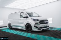 USED 2024 74 FORD TRANSIT CUSTOM 2.0 300 LWB MCR SPORT EDITION 170BHP AUTO - BLACK PACK - ALLOYS FORD WARRANTY - LARGE WIRELESS CARPLAY SCREEN