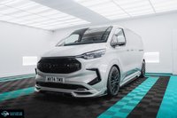 USED 2024 74 FORD TRANSIT CUSTOM 2.0 300 LWB MCR SPORT EDITION 170BHP AUTO - BLACK PACK - ALLOYS FORD WARRANTY - LARGE WIRELESS CARPLAY SCREEN