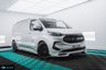 USED 2024 74 FORD TRANSIT CUSTOM 2.0 300 LWB MCR SPORT EDITION 170BHP AUTO - BLACK PACK - ALLOYS FORD WARRANTY - LARGE WIRELESS CARPLAY SCREEN