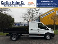 USED 2022 22 FORD TRANSIT 2.0 350 Ecoblue Leader Double Cab Tipper RWD L3 Euro 6 130bhp DCAB & TOOL STORE