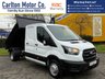 USED 2022 22 FORD TRANSIT 2.0 350 Ecoblue Leader Double Cab Tipper RWD L3 Euro 6 130bhp DCAB & TOOL STORE