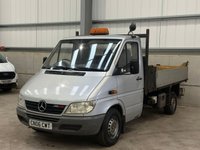 USED 2006 06 MERCEDES-BENZ SPRINTER TIPPER 316CDI 2.7 155BHP AUTO - NO VAT 