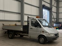 USED 2006 06 MERCEDES-BENZ SPRINTER TIPPER 316CDI 2.7 155BHP AUTO - NO VAT 