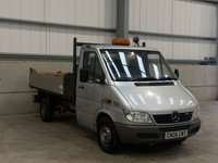 USED 2006 06 MERCEDES-BENZ SPRINTER TIPPER 316CDI 2.7 155BHP AUTO - NO VAT 