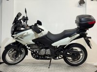 USED 2010 10 SUZUKI V-STROM 650 BASH PLATE - TOP BOX COMES WITH NEW MOT AND WARRANTY