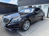 USED 2014 14 MERCEDES-BENZ S-CLASS 3.0 S350L V6 BlueTEC AMG Line Saloon 4dr Diesel G-Tronic+ Euro 6 (s/s) (258 ps) HIGH SPEC / BEIGE INTERIOR