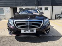 USED 2014 14 MERCEDES-BENZ S-CLASS 3.0 S350L V6 BlueTEC AMG Line Saloon 4dr Diesel G-Tronic+ Euro 6 (s/s) (258 ps) HIGH SPEC / BEIGE INTERIOR
