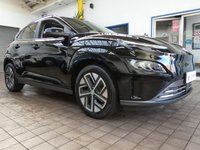 USED 2022 72 HYUNDAI KONA 64kWh Ultimate SUV 5dr Electric Auto (10.5kW Charger) (204 ps) SAT NAV LEATHER CAMERA ANDROID APPLE CARPLAY PARKING SENSORS 1 OWNERS SERVICE HISTORY WARRANTY