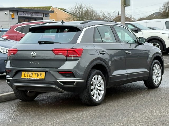 2019 VOLKSWAGEN T-ROC 1.5 TSI GPF EVO SE SUV 5dr Petrol DSG Euro 6 (s/s) (150 ps) - Photo 3