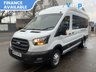 USED 2022 72 FORD TRANSIT 2.0 460 EcoBlue Leader Minibus Double Cab 5dr Diesel Manual RWD L4 H3 Euro 6 (s/s) (17 Seat, DRW) (130 ps) 