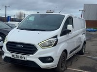 USED 2020 20 FORD TRANSIT CUSTOM 2.0 300 EcoBlue Limited Panel Van 5dr Diesel Manual L2 H1 Euro 6 (s/s) (130 ps) 