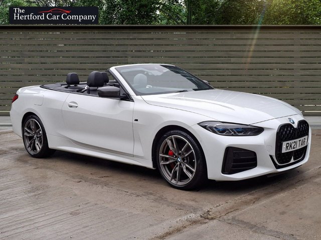 2021 21 BMW 4 Series 3.0 M440i MHT Convertible 2dr Petrol Hybrid Auto xDrive Euro 6 (s/s) (374 ps)