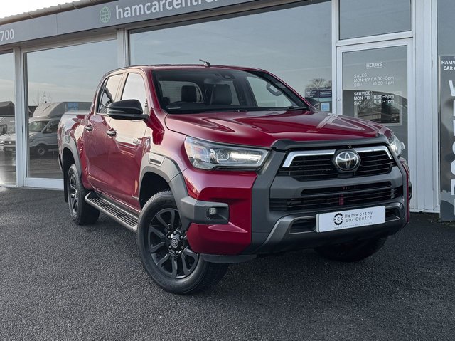 2020 70 Toyota HI-Lux 2.8 D-4D Invincible X Pickup Double Cab 4dr Diesel Auto 4WD Euro 6 (s/s) (204 ps) NO VAT