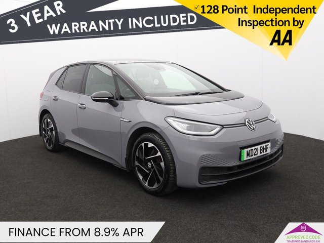 2021 Volkswagen Id.3 Pro Performance 58kWh Tech Hatchback 5dr Electric Auto (204 ps) photo