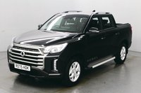 USED 2025 75 KGM MUSSO 2.2D Rebel 4WD 202 BHP Double Cab Pickup Euro 6 ULEZ Free 5-Year or 100,000 Mile Warranty | Rear-view camera | Luxury TPU leather seats | 12.3&rdquo; HD screen