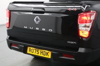 USED 2025 75 KGM MUSSO 2.2D Rebel 4WD 202 BHP Double Cab Pickup Euro 6 ULEZ Free 5-Year or 100,000 Mile Warranty | Rear-view camera | Luxury TPU leather seats | 12.3&rdquo; HD screen