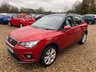 USED 2019 68 SEAT ARONA 1.6 TDI SE Technology Lux SUV 5dr Diesel Manual Euro 6 (s/s) (115 ps) CONNECTIVITY PACK PLUS-SATELLITE NAVIGATION SYSTEM+BEATS AUDIO SYSTEM-DAB DIGITAL RADIO+BLUETOOTH AUDIO STREAMING WITH HANDSFREE SYSTEM+AIR-CONDITIONING+HEATED SEATS+AUTOMATIC HEADLIGHT ACTIVATION+PARKING ASSISTANCE='DESIRE RED PAINT WITH BLACK ROOF'+17 INCH ALLOY WHEELS.