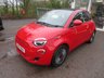 USED 2021 71 FIAT 500e C 42kWh RED Convertible 2dr Electric Automatic (118 ps) SAVE THOUSANDS with this nearly-new all electric automatic Fiat 500e C 42kWh Red Edition finished in Red with only 10,360 miles from new!