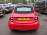 USED 2021 71 FIAT 500e C 42kWh RED Convertible 2dr Electric Automatic (118 ps) SAVE THOUSANDS with this nearly-new all electric automatic Fiat 500e C 42kWh Red Edition finished in Red with only 10,360 miles from new!