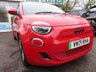 USED 2021 71 FIAT 500e C 42kWh RED Convertible 2dr Electric Automatic (118 ps) SAVE THOUSANDS with this nearly-new all electric automatic Fiat 500e C 42kWh Red Edition finished in Red with only 10,360 miles from new!