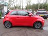 USED 2021 71 FIAT 500e C 42kWh RED Convertible 2dr Electric Automatic (118 ps) SAVE THOUSANDS with this nearly-new all electric automatic Fiat 500e C 42kWh Red Edition finished in Red with only 10,360 miles from new!