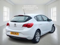USED 2015 15 VAUXHALL ASTRA 1.6i Design Hatchback 5dr Petrol Manual Euro 6 (115 ps) LowMilage_1.6_Petrol_ulezFree