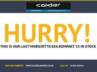 USED 2026 MOBILVETTA KEA KOMPAKT 55 KEA KOMPACT 55 4 BERTH MOTOR HOME 2026 MODEL #1233 COMPACT 4 BERTH
