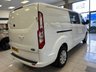USED 2022 72 FORD TRANSIT CUSTOM 2.0 300 EcoBlue Limited Crew Van Double Cab 5dr Diesel Manual L2 H1 Euro 6 (s/s) (130 ps) 