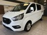 USED 2022 72 FORD TRANSIT CUSTOM 2.0 300 EcoBlue Limited Crew Van Double Cab 5dr Diesel Manual L2 H1 Euro 6 (s/s) (130 ps) 