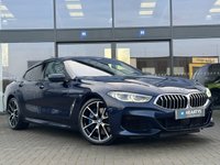 USED 2021 21 BMW 8 SERIES GRAN COUPE 3.0 840i Saloon 4dr Petrol Steptronic Euro 6 (s/s) (340 ps) TECH PACK*360CAMERA*H/KARDON*FBMWSH