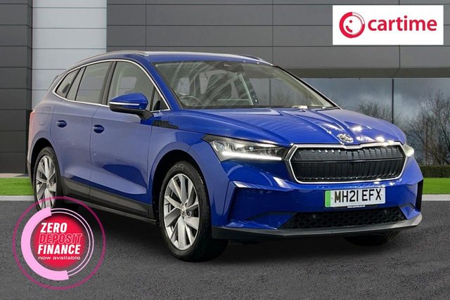 2021 ENYAQ IV 62KWH 60 SUV 5DR ELECTRIC AUTO 179 PS REAR PARKING SENSORS, CHROME... photo