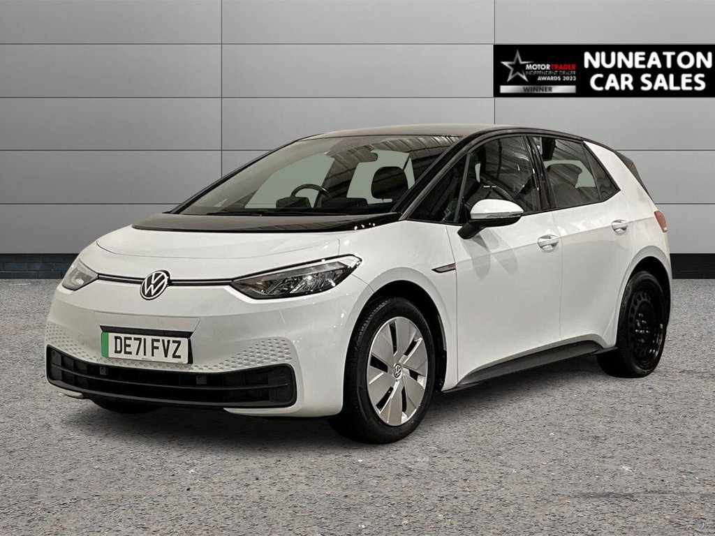 USED 2021 71 VOLKSWAGEN ID.3 Pro Performance 58kWh Life Hatchback 5dr Electric Auto (204 ps) FULL DEALER HISTORY - LOW MILES