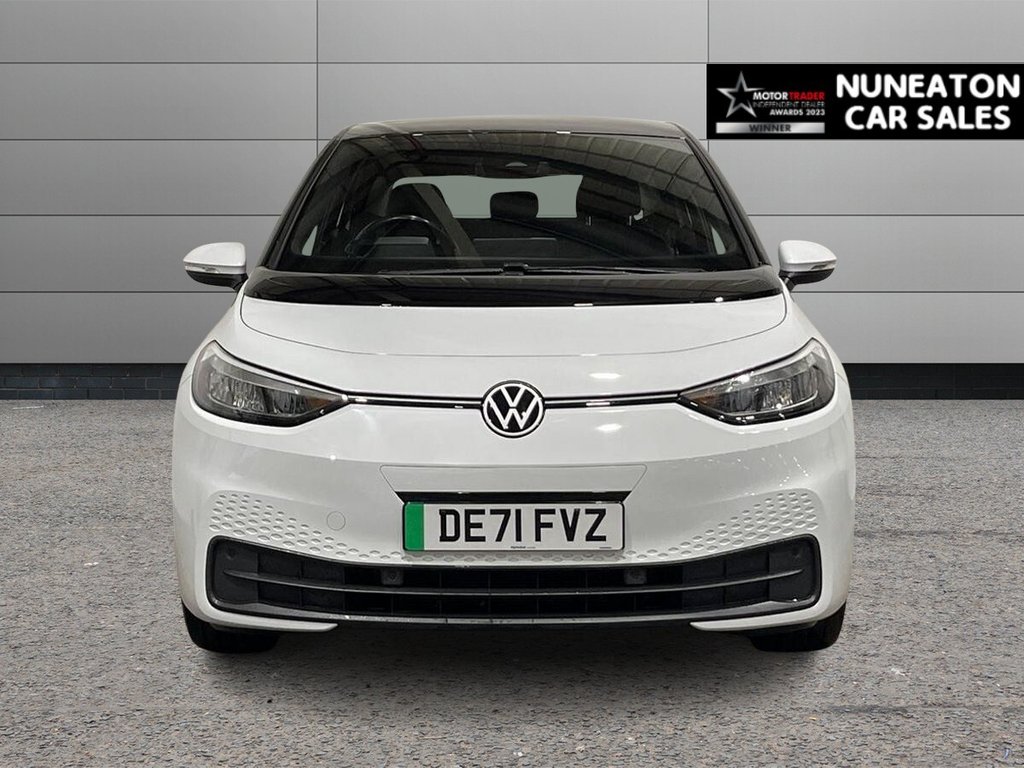USED 2021 71 VOLKSWAGEN ID.3 Pro Performance 58kWh Life Hatchback 5dr Electric Auto (204 ps) FULL DEALER HISTORY - LOW MILES