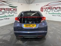USED 2014 14 HONDA CIVIC 1.8 i-VTEC SE Plus Hatchback 5dr Petrol Manual Euro 5 (s/s) (142 ps) 2 keys, reverse camera, NAV, DAB