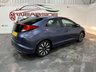 USED 2014 14 HONDA CIVIC 1.8 i-VTEC SE Plus Hatchback 5dr Petrol Manual Euro 5 (s/s) (142 ps) 2 keys, reverse camera, NAV, DAB